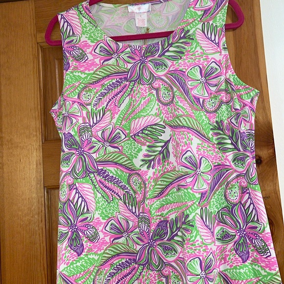 Stella Parker Collection Beach Dress UPF 50 Sun Protection sleeveless Size: L - Picture 3 of 11